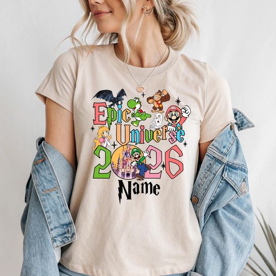 Discover Epic Universe 2026 Shirt, Orlando Park Trip Tee
