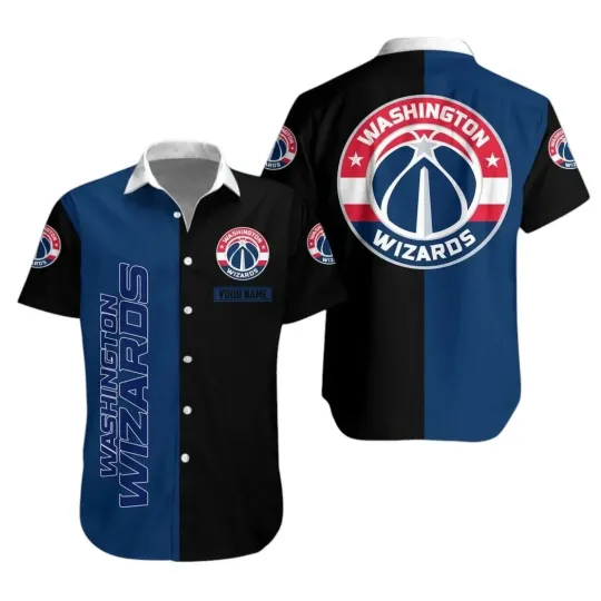 Discover Washington Basketball Team Wizardss Hawaiian Button Down Shirt