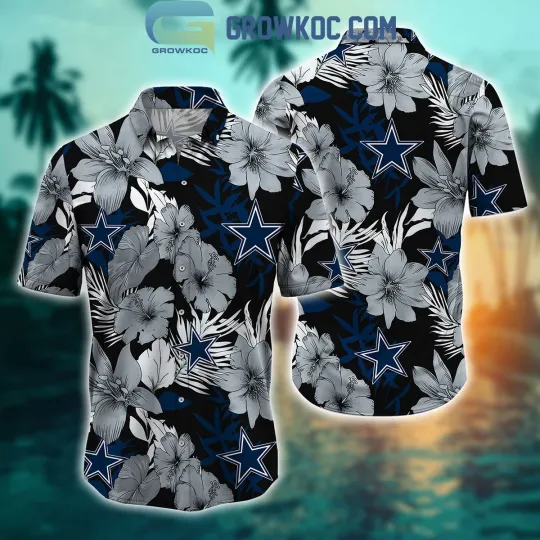 Discover Dallas Football Team Cowboyss Hawaiian Button Down Shirt Unisex Adults S-5XL