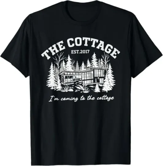 Discover I’m Coming to The Cottage Romance Hockey LGBT T-Shirt