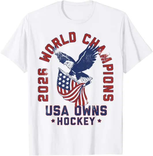 Discover USA Owns Hockey 2026 Tee T-Shirt