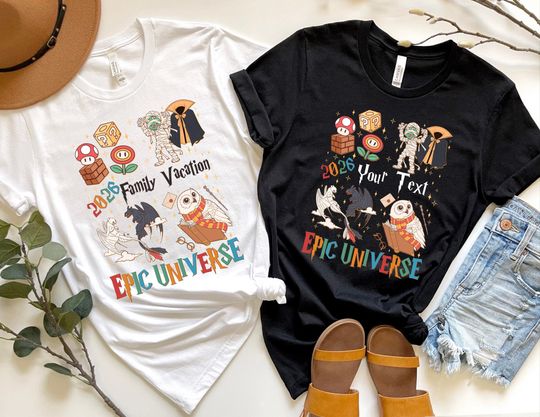 Custom Family Universe Epic 2026 Shirt, Epic Universe Shirt, Universal Studios Shirt,Orlando Park Epic Universe Shirts,Disneyland Epic Shirt
