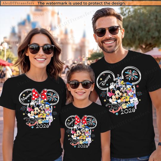 Discover Custom Disney 2026 Shirt, Personalized Disney Family Vacation Shirts, Disney Trip 2026 Matching Group Tees
