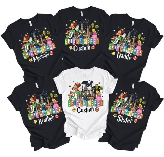 Discover Epic Universe Shirt, Orlando Park Epic Universe Shirts,Epic Universe Family Shirts,Epic Universe Shirt 2026, Epic Universe Family Shirts