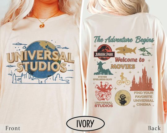 Vintage Universal Studios Shirt, Disney Comfort Colors Shirt, Universal Trip Shirt, Universal Studios Family Shirts, Disneyland Trip Shirt