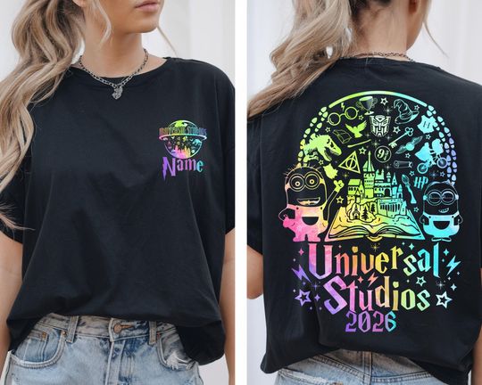 Personalized Universal Studios 2026 Shirt, Custom Universal Studios Shirts,Universal Studios Group Shirts, Universal Studios 2026 Trip Shirt