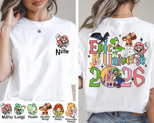 Epic Universe 2026 Shirts, Universal Studios Shirt, Epic Universe Shirt, Orlando Park Epic Universe Shirts, Epic Universe Trip, Disney Shirt