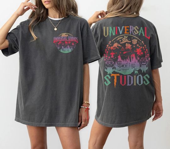 Retro Disney Universal Studios Shirt, Universal Studios 2026 Trip Shirt, Universal Orlando Shirt, Disneyworld Shirt, Disney Family Shirts