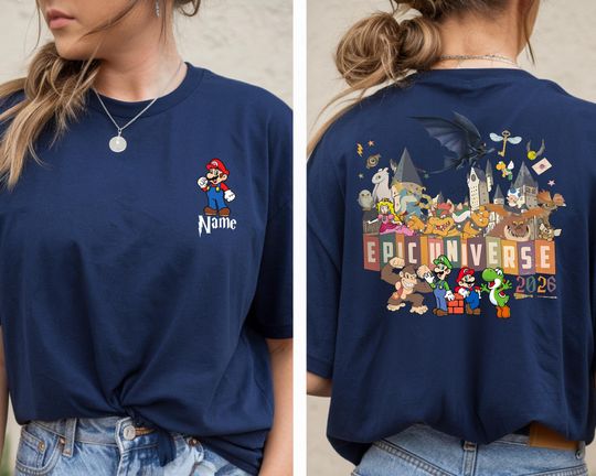 Custom Epic Universal Studios 2026 Shirt, Orlando Park Trip Tee, Disney Famil Shirt, 2026 Family Trip Shirt, Family Trip Tee, Gift Shirt