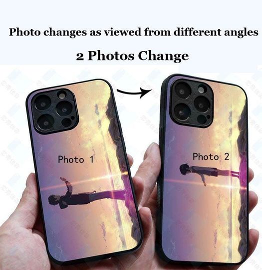 Discover 3D Lenticular iPhone Case: Custom Photo Changing Design