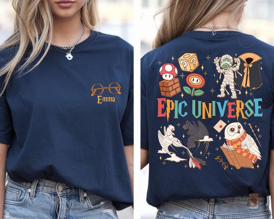 Custom Epic Universal Studios Shirt, Orlando Park Trip Tee, Disney Famil Shirt, Family Trip Shirt, Family Trip Tee, Disney Gift Shirt