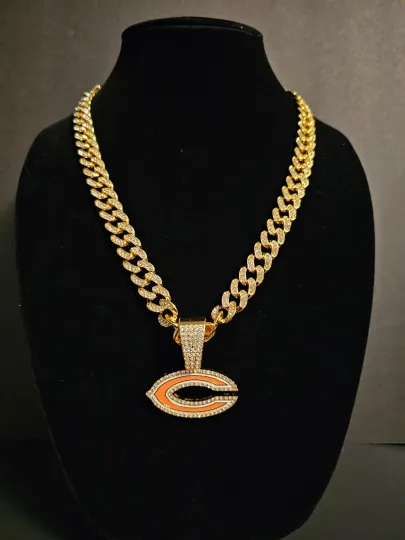 Chicago Bears Cuban Link Chain