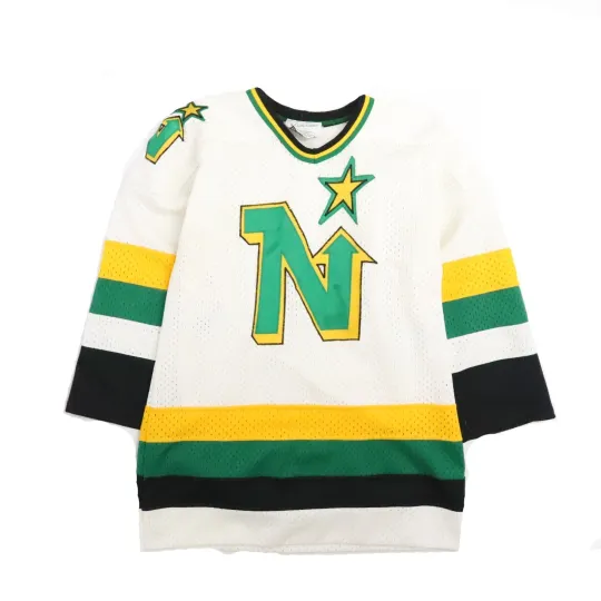 Vintage Minnesota North Stars Mesh Pedersons Hockey Jersey