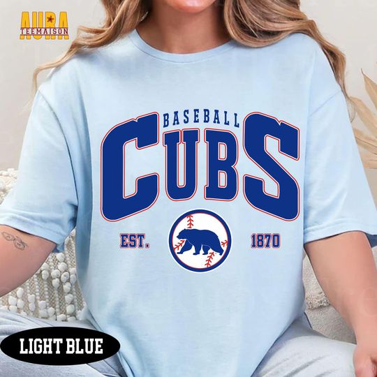 Discover Chicago Baseball Shirt, Cubs Baseball Shirt, Baseball Fan Gift