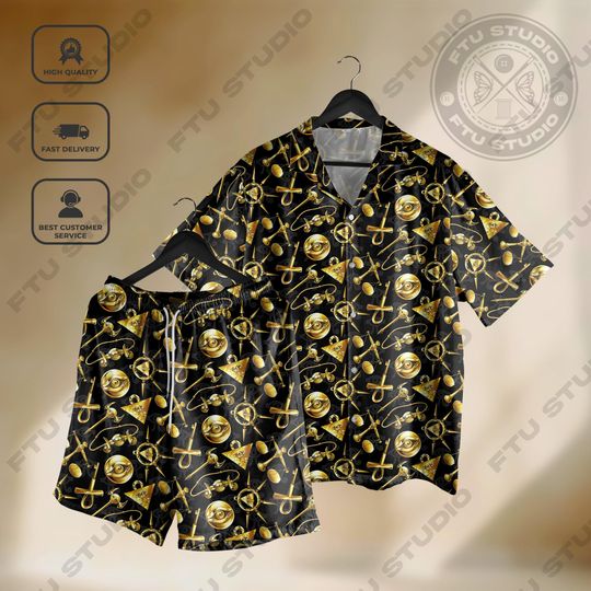Discover Millennium Legend Hawaiian Shirt and Shorts, Manga Shirt Anime Gifts