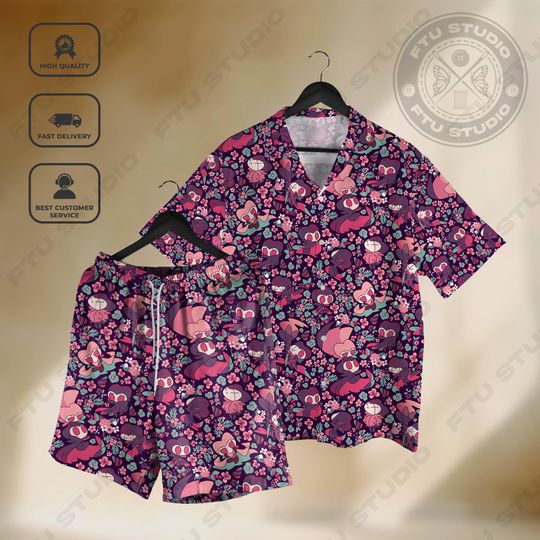 Discover Hollow Knight Grimm Hawaiian Shirt and Shorts, Hornet Streetwear, Video Game Gift