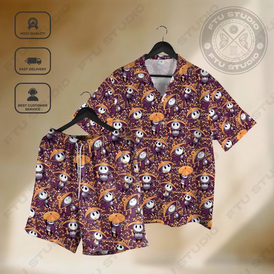 Discover Silksong Sherma Hawaiian Shirt and Shorts, Hornet Streetwear, Video Game Gift