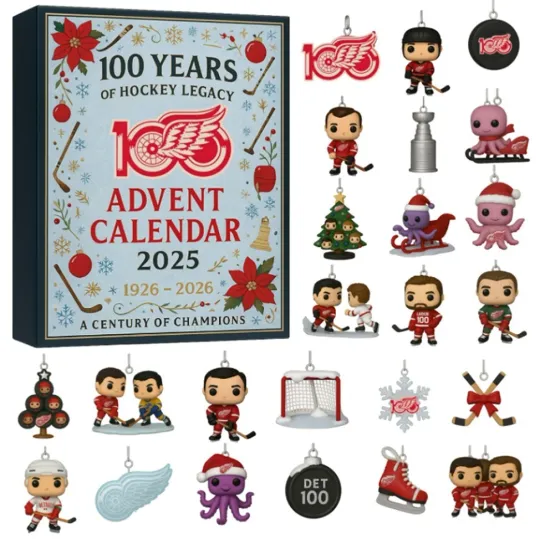 Discover Detroit Red Wings 100th Anniversary Advent Calendar