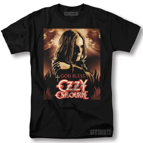 Discover Black Sabbath Ozzy Osbourne Rock Concert Tour Vintage Graphic T-Shirt