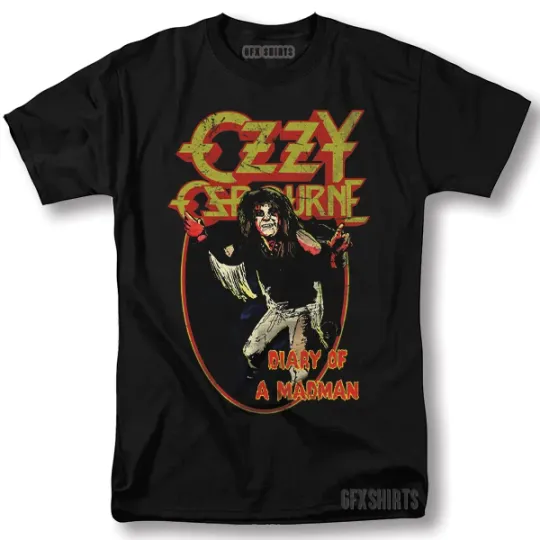 Discover Black Sabbath Ozzy Osbourne Vintage Graphic T-Shirt