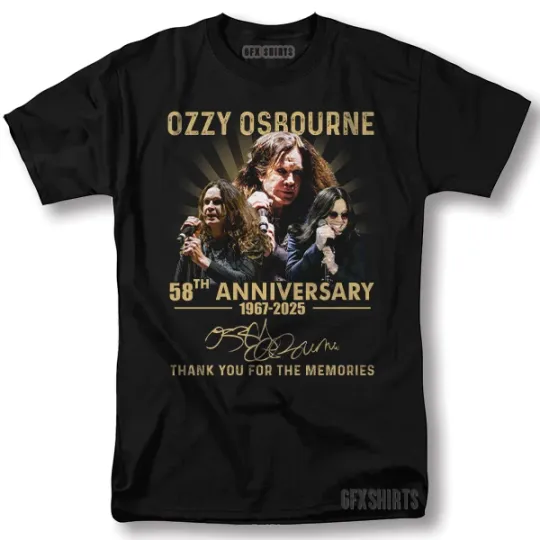 Discover Black Sabbath Rock Ozzy Osbourn Concert  Tour Vintage Graphic Design T-Shirt