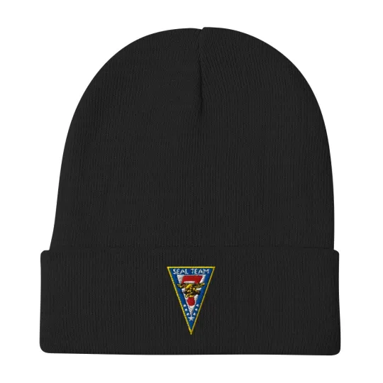 Seal Team 7 Embroidered Beanie