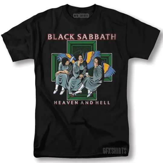 Black Sabbath Rock Ozzy Osbourne Concert T-Shirt Vintage Graphic Design