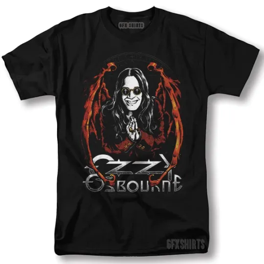 Discover Black Sabbath Rock Ozzy Osbourn Concert  Tour Vintage Graphic Design T-Shirt