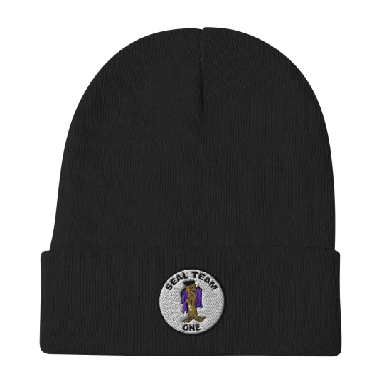 Seal Team 1 Embroidered Beanie