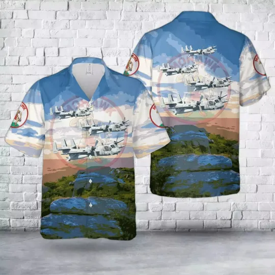 Discover US Army Grumman OV-1 Mohawk Hawaiian Shirt Size S-5XL, Gift Idea