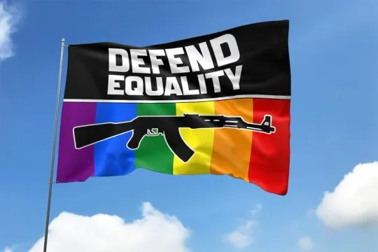Discover Defend Equality LGBT Gay Pride The Future Is Inclusive Equal Rights Flag