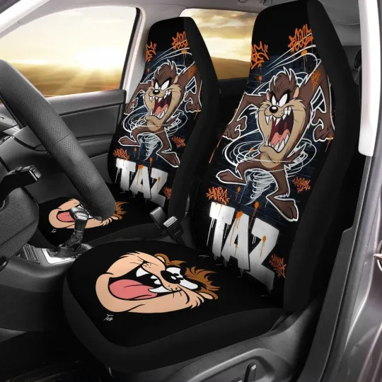 Discover Taz Car Seat Cover Set