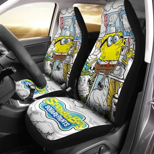 SpongeBob SquarePants Car Seat Cover Valentine Gift Car Seat Cover