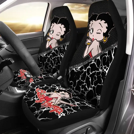 Discover Betty Bop Car Seat Cover Set Valentine Gift Car Seat Cover Lovable Design