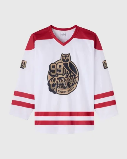 Discover OVO x Wayne Gretzky 99 Hockey Jersey (sz LARGE) October's Very Own new with tags