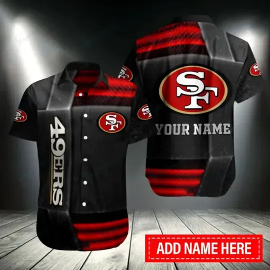 Discover Personalized San Francisco Football Team 49erss hawaiian shirt