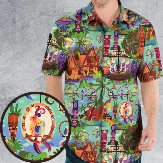 Discover Enchanted Tiki Hawaiian Shirt
