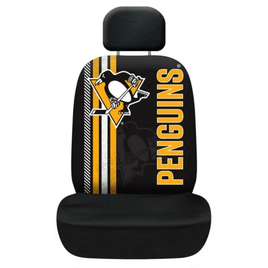 Discover Pittsburgh Penguins Rally Design Seat Cover