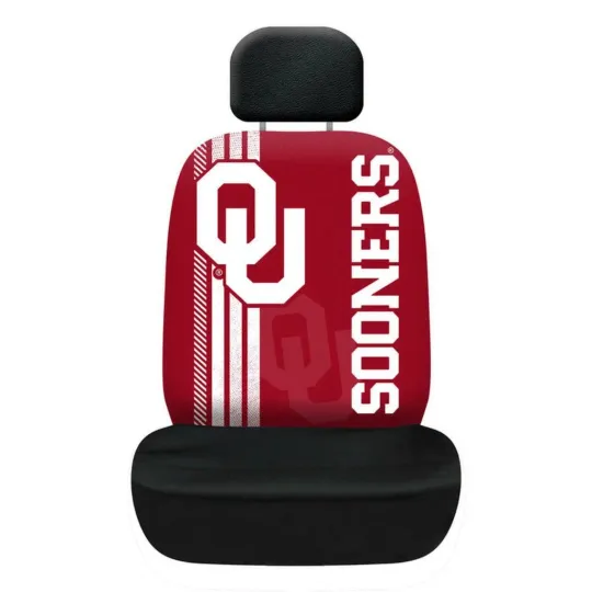 Discover Oklahoma Sooners Rally Design Seat Cover