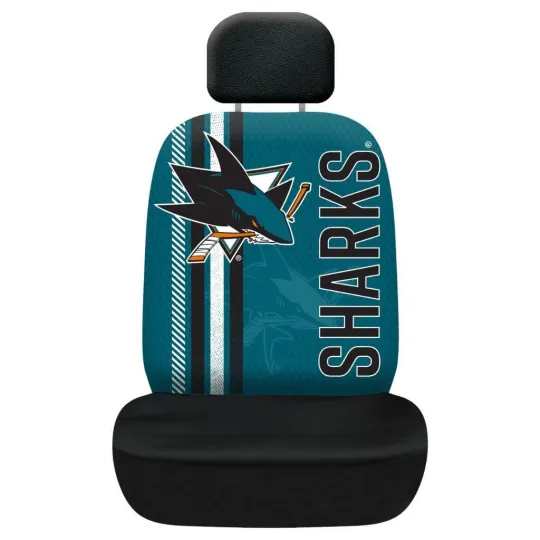 Discover San Jose Sharks Rally Design Seat Cover