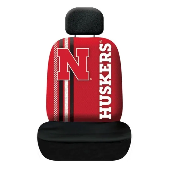 Discover Nebraska Cornhuskers Rally Design Seat Cover