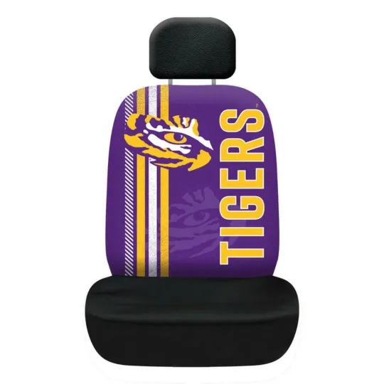 Discover LSU Tigers Rally Design Seat Cover