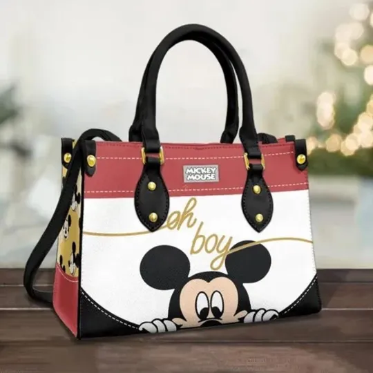 Discover Mickey Mouse Disney Leather Handbag