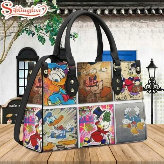 Discover Donald Duck Disney Leather Handbag
