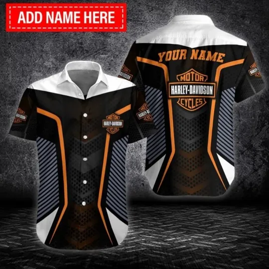 Discover Personalized Harley Motor Davidsonn Racing Casual Shirt Button Down Unisex Adult