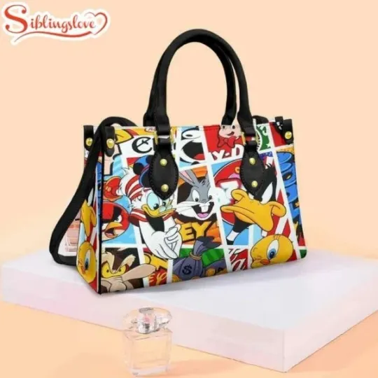 Discover Donald Duck Disney Leather Handbag