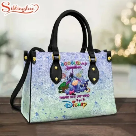 Discover Disney Eeyore Winnie The Pooh Leather Handbag
