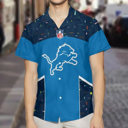 Discover Detroit Football Team Lionss Summer Hawaiian Shirt AZHWS362