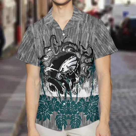 Discover Philadelphia Football Team Eagless Summer Hawaiian Shirt 98HWS217