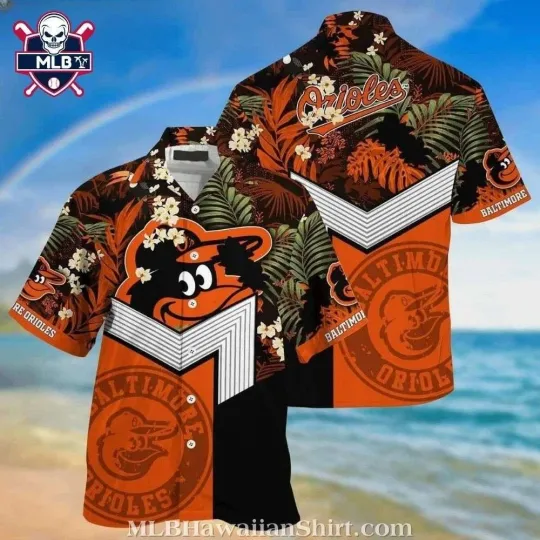 Discover Baltimore Baseball Team Orioless Tropical Night Hawaiian Shirt